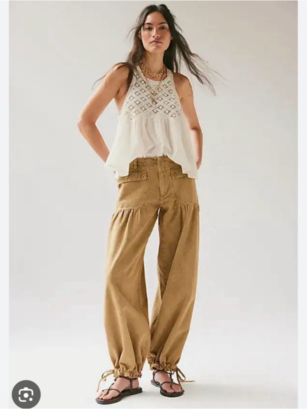 NWT Free People We The Free Lotus Balloon Jeans